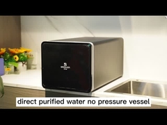 Sistema do filtro de água da osmose reversa da purificação de água potável 4-Stage da casa