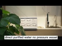 Filtro de água comercial grande do purificador 7-Stage da água do fluxo 2000 GPD que bebe o sistema seguro