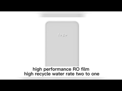 Purificador da água do sistema 600 GPD da filtragem da água da osmose reversa do RO sob o dissipador