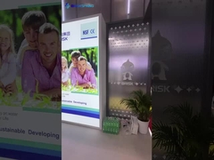 Olha para o nosso estande na Aquatech!