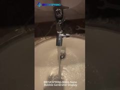 Exibição do Gerador de Micro e Nano Bolhas BRISKSPRING