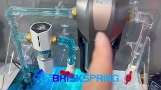 Vendo o excelente desempenho do purificador de água compacto BriskSpring