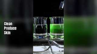 Limpe profundamente seus produtos e pele com micro nano bolhas