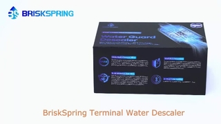 Um olhar mais atento: Descalcificador de água terminal BriskSpring