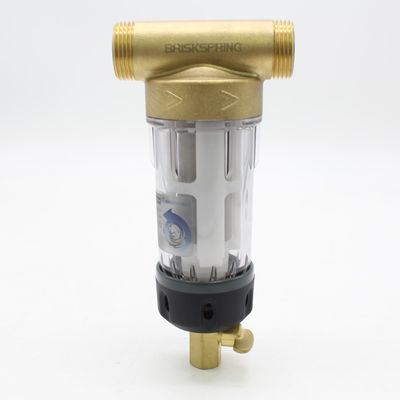 Rotação abaixo do Pre-filtro da água do sedimento com Scrapper, sistema reusável da Pre-filtragem de um Flushable de 40 mícrons