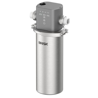 Pré-filtro de água de aço inoxidável 304 de 5 mícrons com válvula de alívio de pressão manual para filtragem superior