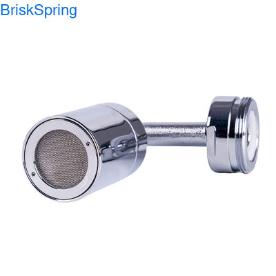 720° Full Rotation Micro Nano Bubble Faucet Aerator with Gas-Liquid Cutting Technology and H59-1 Brass SUS304 Stainless Steel Construction