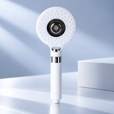 Chuveiro de Mão Micro Nano Bolha 3 Modos de Spray SUS304 ABS Economia de Água BriskSpring