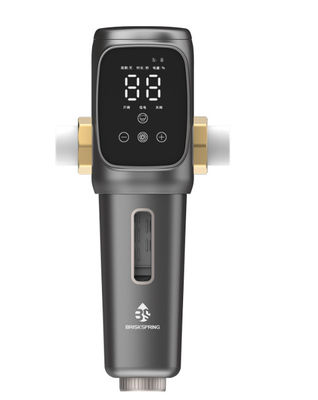 Filtro de água de sedimentos reutilizável 40 Microns com limpeza automática e função de descarga