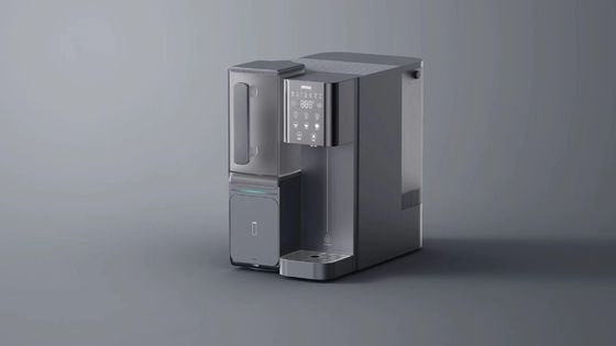 Sistema de osmose reversa Filtro de água de balcão de 7 estágios aquecimento instantâneo Filtração RO portátil