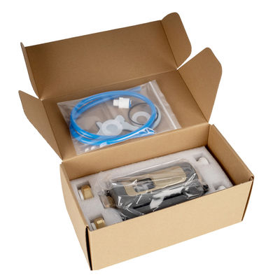 Filtro de água horizontal com retrolavagem automática de alto fluxo para uso doméstico e comercial, remoção confiável de sedimentos e impurezas