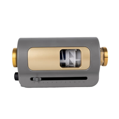 Filtro de água horizontal com retrolavagem automática de alto fluxo para uso doméstico e comercial, remoção confiável de sedimentos e impurezas