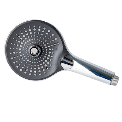 Chuveiro com Microbolhas Spa com Conector Universal G1/2 – Bicos de Silicone Antibacteriano, 3 Modos de Função, ABS + Aço Inoxidável 304