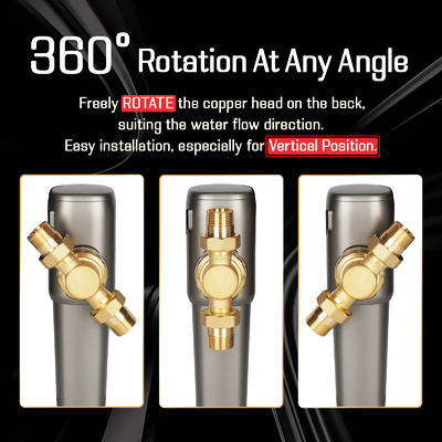 Pré-filtro de água totalmente automático certificado NSF com resistência à pressão de 900 psi e resistência à pressão de 60 bar