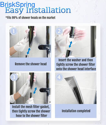 Gerador de bolhas micro nano com 100 bilhões de bolhas por litro 0,001-0,1 mm Diâmetro da bolha para 20% de economia de água nos chuveiros