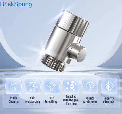 Gerador de bolhas micro nano com 100 bilhões de bolhas por litro 0,001-0,1 mm Diâmetro da bolha para 20% de economia de água nos chuveiros