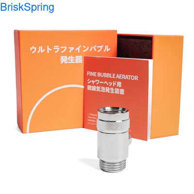 Forest Spa Experience Oxigénio Ion Release Ultra Fine Bubble Generator com cem bilhões de bolhas por litro e 20% de economia de água