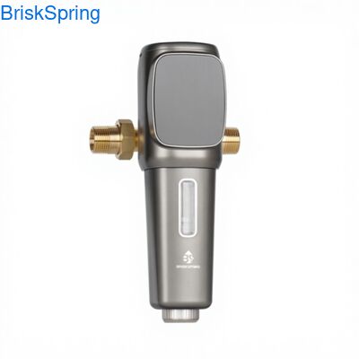 Pré-filtro de água com malha de aço inoxidável 316L certificado pela NSF, com vazão de 6T/h e controle tátil inteligente