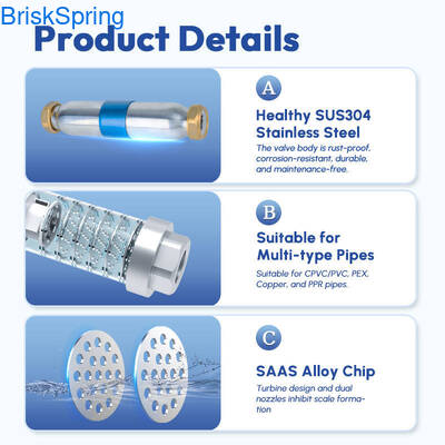 Tecnologia de amaciamento físico avançado Descalcificador de água com certificação NSF RoHS REACH para uso doméstico ecológico de última geração