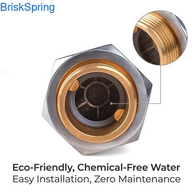 Ar condicionado de água sem sal para toda a casa. Prevenção em escala ecológica para uma pele, cabelo e eletrodomésticos mais saudáveis.