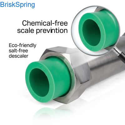 Sistema avançado de água dura sem sal: Descaler e condicionador sem produtos químicos para controle de escala sem manutenção