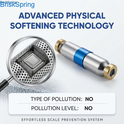Tecnologia de amaciamento físico avançado Descalcificador de água com certificação NSF RoHS REACH para uso doméstico ecológico de última geração