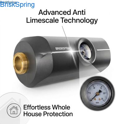 Condicionador de Água para Toda a Casa com Microcorrente Inteligente Anti-Calcário de Grau Alimentício