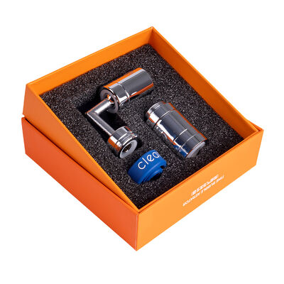 Aerador de torneira micro nano bolha rotativa 720° com tecnologia de corte gás-líquido e construção em latão H59-1