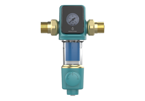 Filtro de Sedimentos Spin Down para Água Pré-Filtrado com Tecnologia de Filtração de Disco Empilhado e Autolimpeza Automática para Vazão de 22 GPM