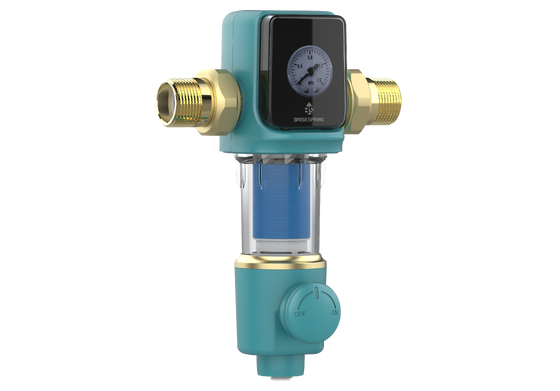Filtro de Sedimentos Spin Down para Água Pré-Filtrado com Tecnologia de Filtração de Disco Empilhado e Autolimpeza Automática para Vazão de 22 GPM