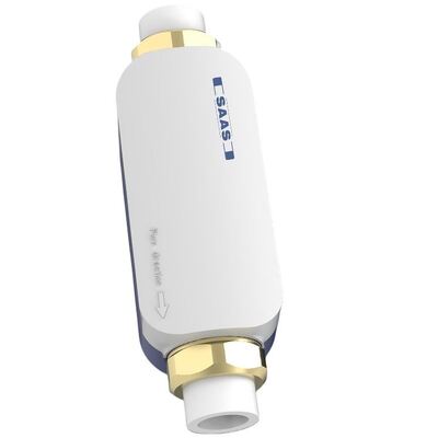 Salt-Free Whole House Water Descaler with Pure Physical Ion Polarization Technology for No Salt or Chemicals and Maintenance-Free Operation