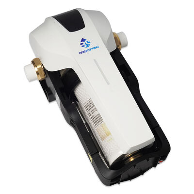 Purificador de Água Inteligente Compacto para Casa Inteira com Fluxo Elevado de 15 L/min, Cartucho de Troca Rápida e Lembrete Inteligente de Substituição de Filtro