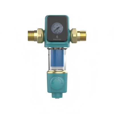 Filtro de sedimentos de rotação integral com filtração de partículas de 40 μm e sistema de filtração de disco de várias camadas para alto desempenho de fluxo