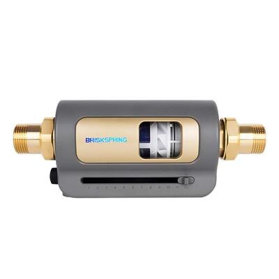 Filtro de água avançado de 40 microns para toda a casa com design de autolimpeza e alta taxa de fluxo de 7T/H