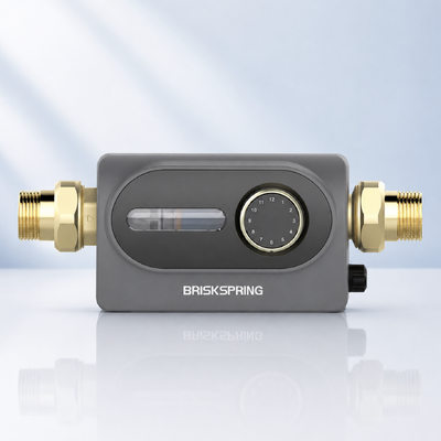 BriskSpring HZ-D 40 Microns Prefiltro de Sedimentos de Casa Inteira com 7 T/H de Fluxo e Instalação giratória de 360 graus