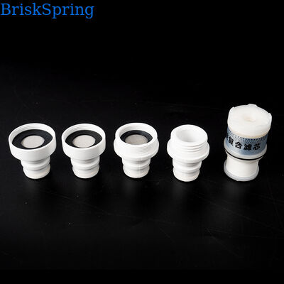 BriskSpring JP-002 Rose Gold Micro-Nano Bubble Faucet Filter with 360° Swivel Aerator and Replaceable Cartridge
