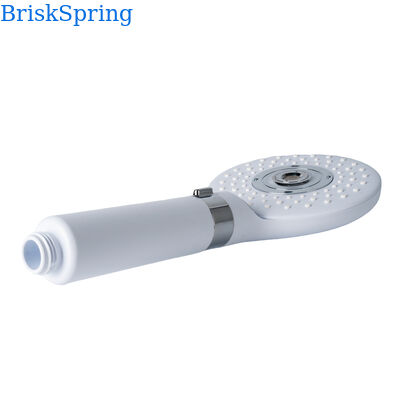 Chuveiro de Mão BriskSpring Micro-Nano Bolha com 3 Modos de Pulverização, Economia de Água e Construção em Aço Inoxidável SUS304