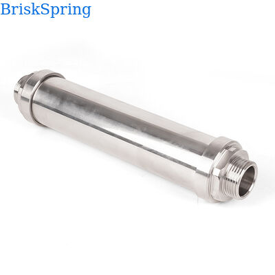 Sistema Descalcificador de Água para Casa Inteira de Alta Eficiência BriskSpring com Tecnologia de Polarização Iônica SAAS, Vazão de 4T/H e Material de Latão H59-1