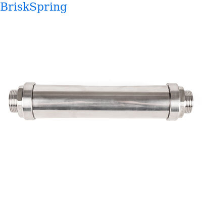 Sistema Descalcificador de Água para Casa Inteira de Alta Eficiência BriskSpring com Tecnologia de Polarização Iônica SAAS, Vazão de 4T/H e Material de Latão H59-1