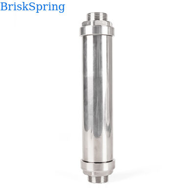 Sistema Descalcificador de Água para Casa Inteira de Alta Eficiência BriskSpring com Tecnologia de Polarização Iônica SAAS, Vazão de 4T/H e Material de Latão H59-1