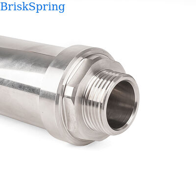 Sistema Descalcificador de Água para Casa Inteira de Alta Eficiência BriskSpring com Tecnologia de Polarização Iônica SAAS, Vazão de 4T/H e Material de Latão H59-1