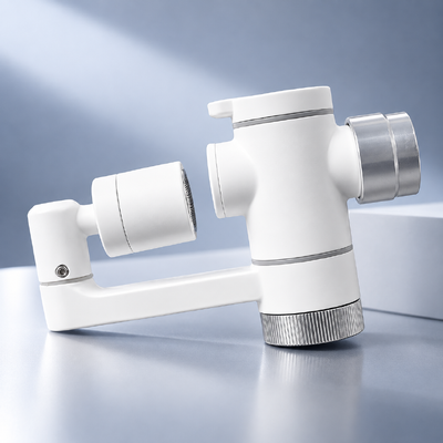 Limpador de Torneira BriskSpring JP-001 Micro-Nano Bolha com Aerador Giratório de 360° e Filtro Substituível Usando Tecnologia de Corte Gás-Líquido