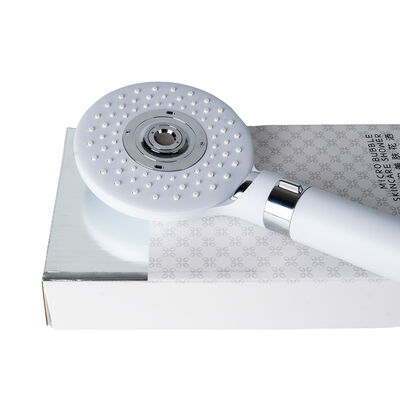 Chuveiro de Mão Micro Nano Bolha 3 Modos de Spray SUS304 ABS Economia de Água BriskSpring