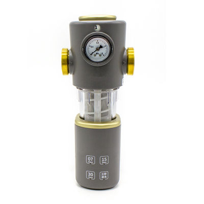 Pré-filtro de água de sedimentos 316L Tela sensível ao toque de 1,5 Mpa Pré-filtragem para toda a casa