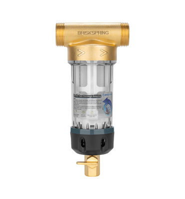 Filtro de sedimentos livre de BPA de 40 microns de rotação para baixo Prevenção de escamas e corrosão