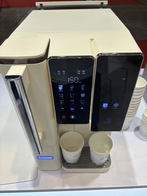 Dispensador de Água de Bancada com Máquina de Gelo – Sistema 4 em 1 de Água Quente, Fria, Purificada e Gelo Instantâneo