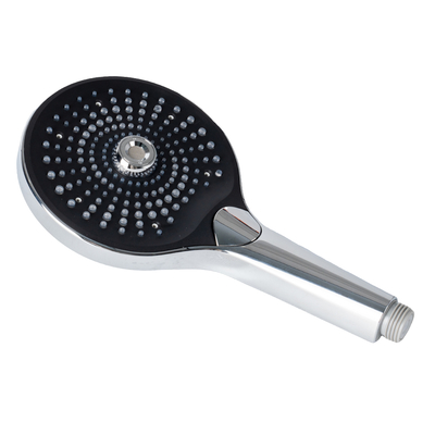 Micro-Nano-Bubble cabeça de chuveiro portátil 130mm Grande rosto, cromado, spray de 3 modos para limpeza profunda e hidratação da pele