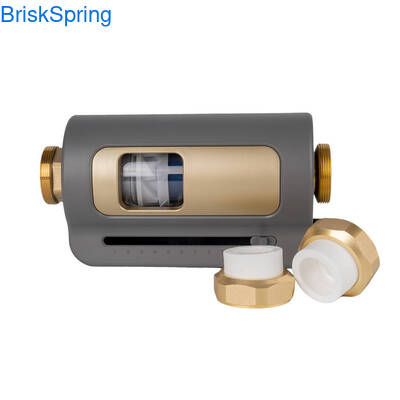 Filtro de Sedimentos Spin Down para Casa Inteira de 40/100 Mícron com Sistema de Dupla Filtragem e Função de Autolimpeza