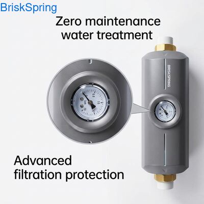 Desincrustante de água com inibição de incrustação física livre de manutenção para sistemas de spa e filtragem