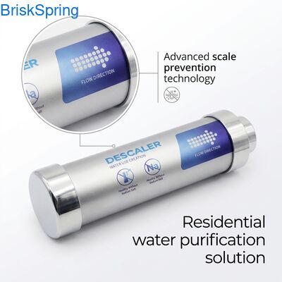 Descalcificador Central de Água para Toda a Casa, Inovador, Durável, Não Tóxico, com Tecnologia SAAS para Tratamento de Água Residencial